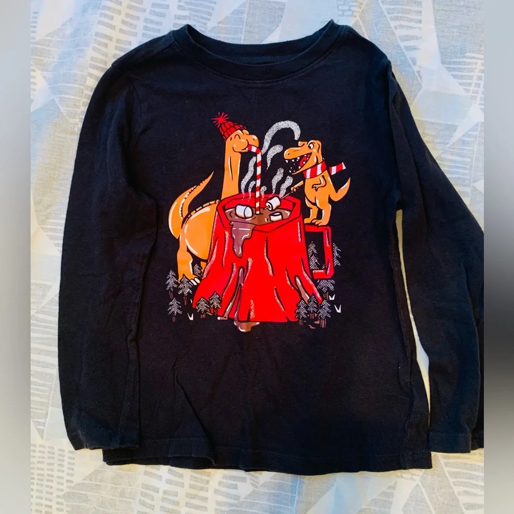 Lot of 6 Long sleeved graphic tees - Picture 6 of 11